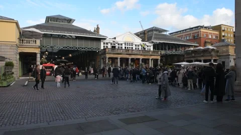 Covent Garden Piazza Stock Footage 265169896