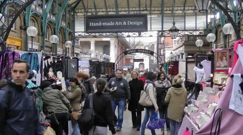 Covent Garden1 Stock Footage 25907176