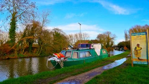Coventry canal Stock Photos