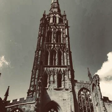Coventry Cathedral 写真素材
