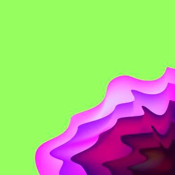 Cover with abstract paper Stock Illustration