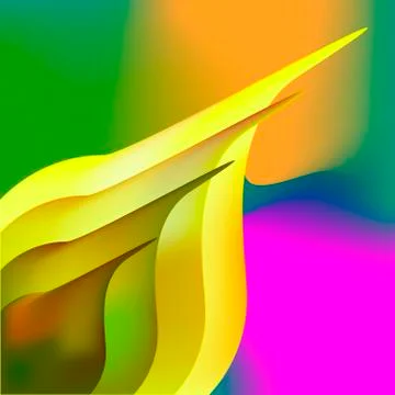 Cover with abstract yellow drops Illustrazione stock