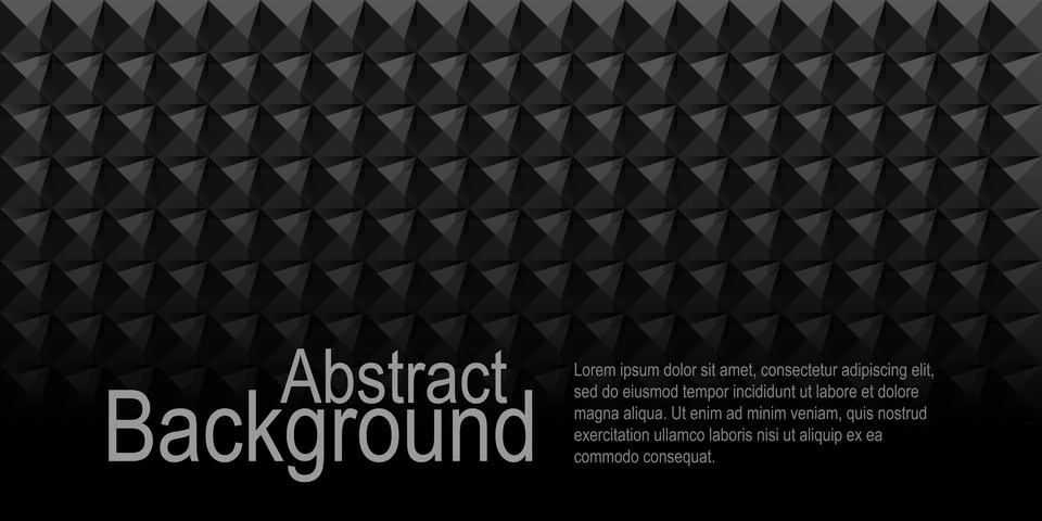 Cover Black abstract texture. Stock Illustration