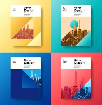 Cover book design,future, business, template layout design, annual report. .. Stock Illustration