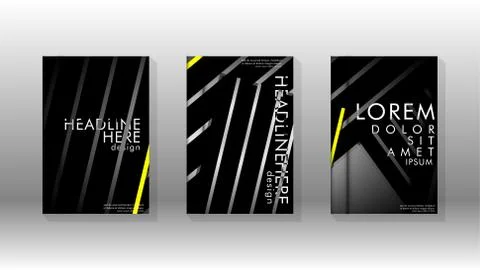 Cover book with a geometric design background. イラスト素材