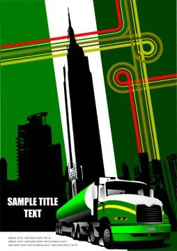 Cover for brochure Stock Illustration