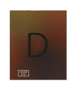 Cover design annual report,vector template brochures, flyers, presentations,  Stock Illustration