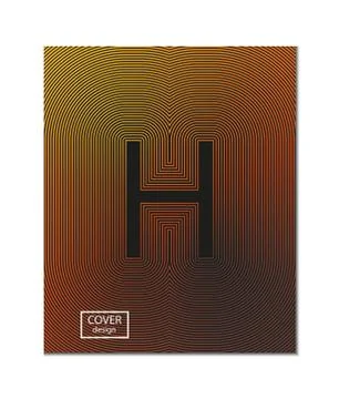 Cover design annual report,vector template brochures, flyers, presentations,  Stock Illustration