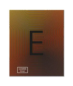 Cover design annual report,vector template brochures, flyers, presentations,  Stock Illustration