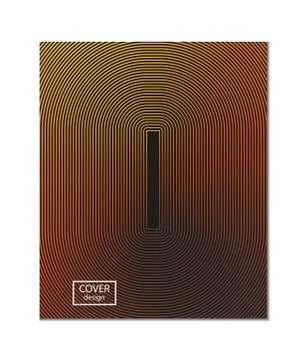 Cover design annual report,vector template brochures, flyers, presentations,  Stock Illustration