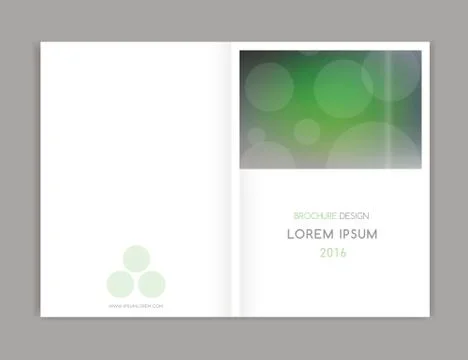 Cover design for Brochure leaflet flyer, annual report. Abstract background.. Illustrazione stock