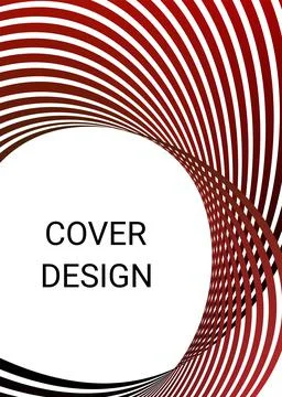 Cover design. Design template. Creative backgrounds with abstract gradient wa Illustrazione stock