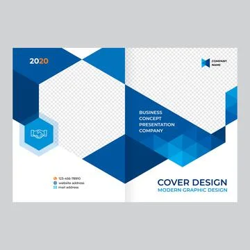 Cover design for product presentation, creative layout of booklet cover, cata 스톡 일러스트