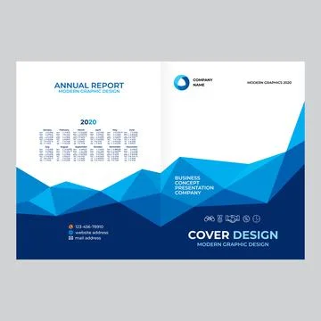 Cover design for product presentation, creative layout of booklet cover, cata Stockillustratie