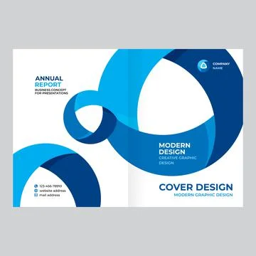 Cover design for product presentation, creative layout of booklet cover, cata Stock Illustration