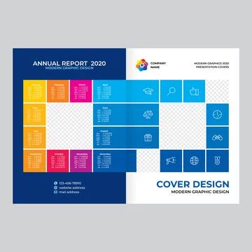 Cover design for product presentation, creative layout of booklet cover, cata イラスト素材