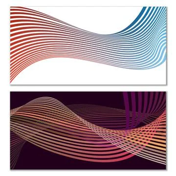 Cover design. Set of design templates. Creative backgrounds with abstract gra Stock Illustration