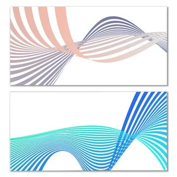 Cover design. Set of design templates. Creative backgrounds with abstract gra Stock Illustration