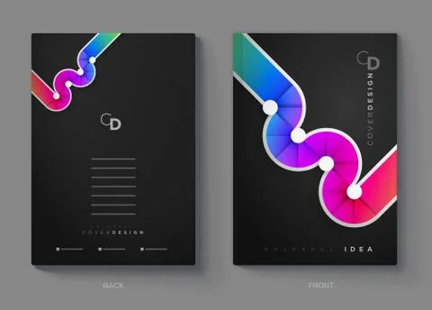 Cover Design Template Stock Illustration