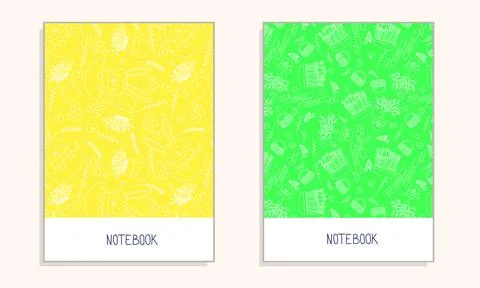 Cover with Easter pattern. イラスト素材