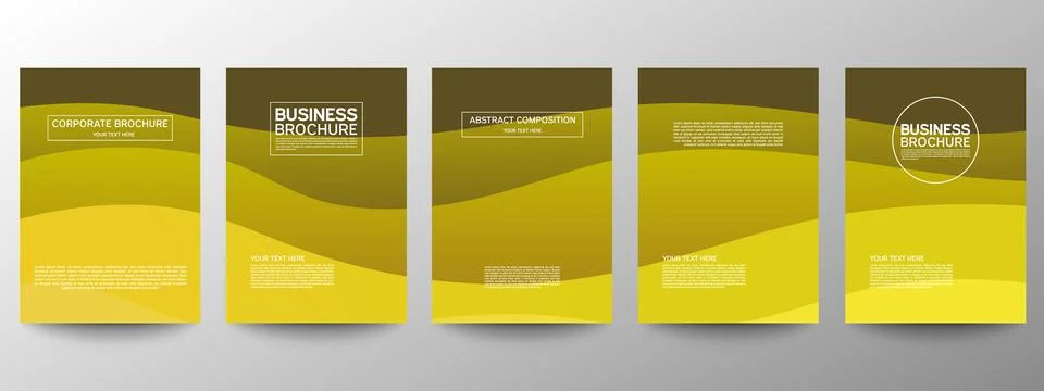 Cover geometric minimal. Set. Vector abstract line pattern for poster design. Stock Illustration