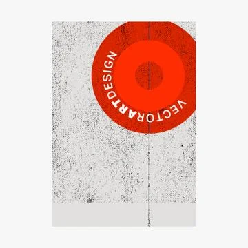 Cover with geometric pattern Stock Illustration