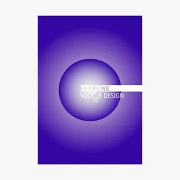 Cover with geometric pattern Stock Illustration