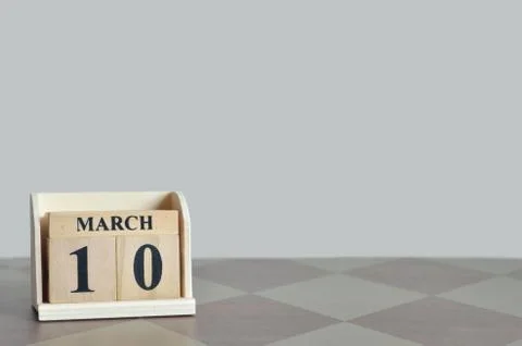 Cover of March 10 Stock Photos