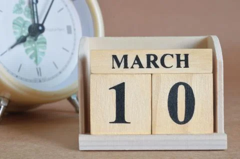 Cover of March 10 Stock-Fotos