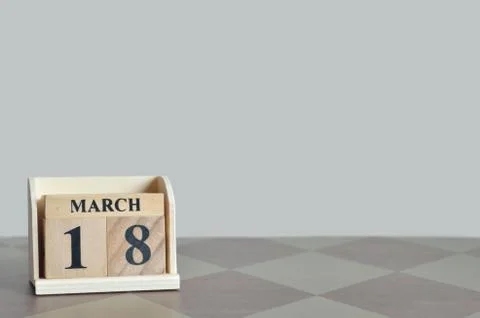 Cover of March 18 Stock Photos