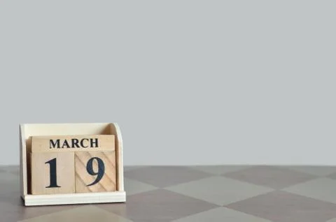 Cover of March 19 Stock Photos