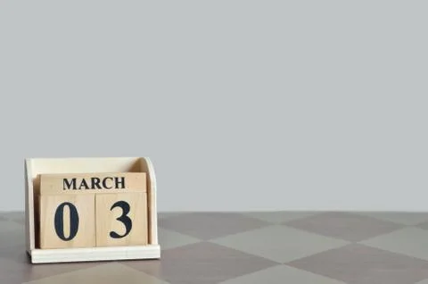 Cover of March 3 Stock Photos