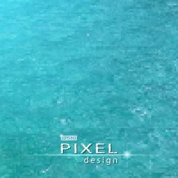 Cover template.Pixel texture.Brochure,flyer,presentation Illustrazione stock