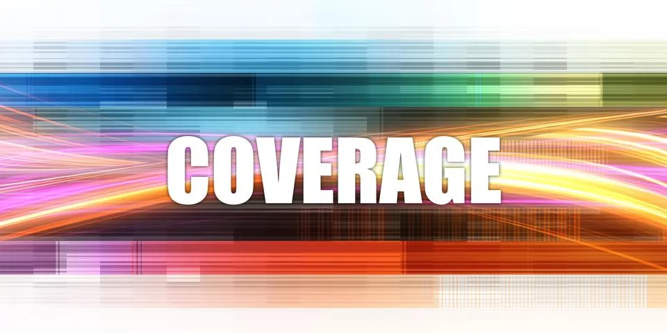 Coverage Corporate Concept Stock Illustration