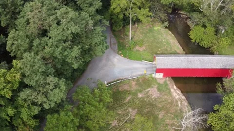 Covered Bridge Stock Footage 291489472