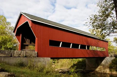 Covered Bridge Stock Photos
