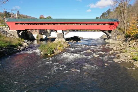 Covered bridge Fotos de archivo