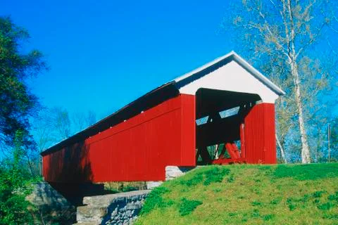 Covered Bridge Stock Photos