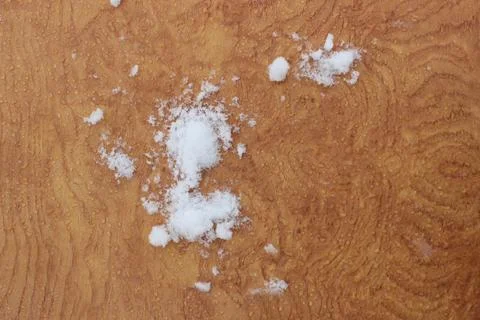 Covered in snow in winter Stock-Fotos