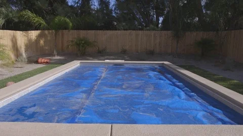 Covered Swimming Pool Video stock 78710903