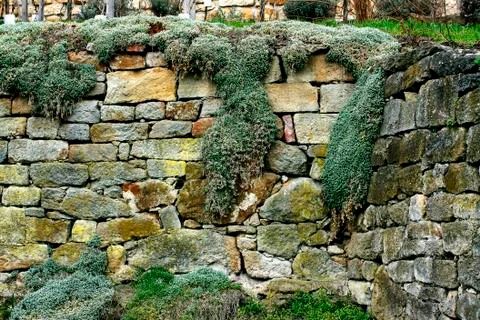 Covered wall Stock Photos