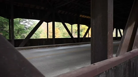 CoveredBridgeHD03 Stock Footage 168311061