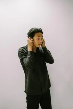 Covering Ears Stock Photos