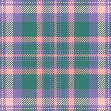 Covering plaid textile texture, up tartan fabric check. Underwear vector pa.. Stock Illustration