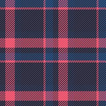 Covering textile seamless vector, size fabric plaid pattern. Part check tex.. Stock Illustration