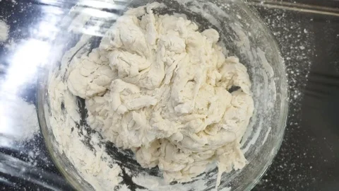 Covering with wrap overhead Stock Footage 121119480