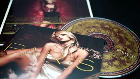 Covers of of the first cd of the american singer, actress, PARIS HILTON Foto stock