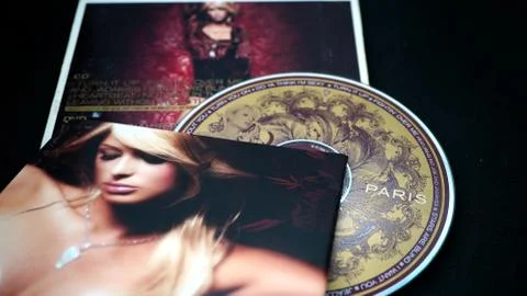 Covers of of the first cd of the american singer, actress, PARIS HILTON Foto stock