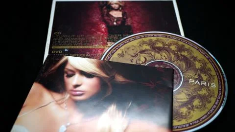 Covers of of the first cd of the american singer, actress, PARIS HILTON Foto stock