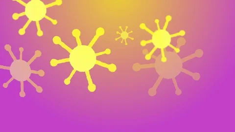 Covid-19 animated when get well background Stock Footage 128413803